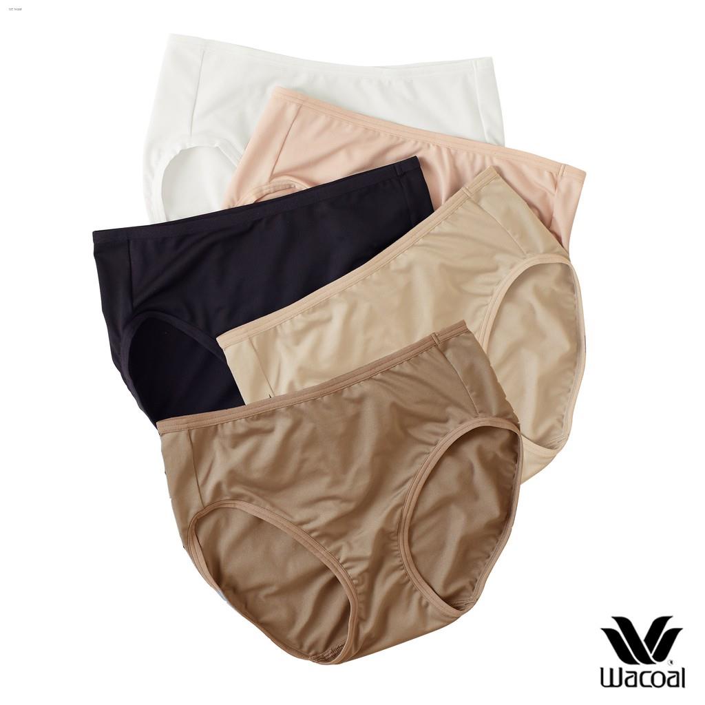 ▽Wacoal So Good Panty Set 5 ชิ้น รุ่น WU3287 สีเบจ-ดำ-เนื้อ-โอวัลติน-ครีม (BE-BL-NN-OT-CR)