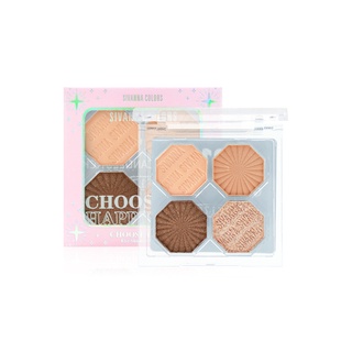 Sivanna Choose Happy Eye Shadow Palette #HF170 : ซิวานน่า ชูส แฮปปี้ อายแชโดว์ พาเลทท์ x 1 ชิ้น svl