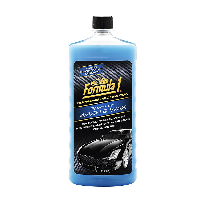 FORMULA-1 แชมพูล้างพร้อมเคลือบ F-1 PREMIUM WASH & WAX