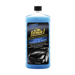 FORMULA-1 แชมพูล้างพร้อมเคลือบ F-1 PREMIUM WASH &amp; WAX