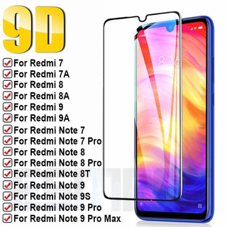 Full Cover Tempered Glass Xiaomi Redmi 9i 9C NFC 9A 9 Prime Poco X3 M3 M2 Pro 10X 4F 5G K30i K30 Pro Note 9 Pro Max 9s Mi Note 10 Lite Screen Protector Protective Film