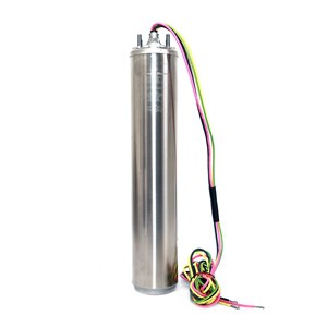 FRANKLIN มอเตอร์ปั๊มน้ำบาดาล ขนาด 4 นิ้ว รุ่น F071-0054 กำลัง 3 แรงม้า 1 เฟส ใช้ไฟฟ้า 220 โวลต์ พร้อ