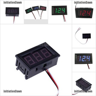 โวลต์มิเตอร์แรงดันไฟฟ้า dc 0-30 v 3 สาย