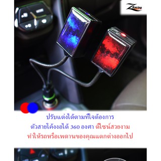 ไฟแต่งเพดานUSB ล้อมรอบรถยนต์ ตกแต่งเพดานให้เป็นท้องฟ้า เพดานโปรเจคเตอร์หมุนดาวไฟLed