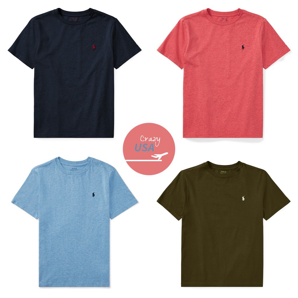 Ralph Lauren Cotton Jersey Crewneck TShirt bestical ThaiPick