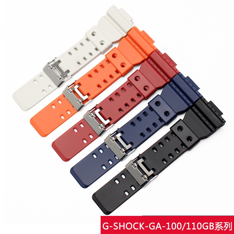 สายนาฬิกาข้อมือเรซิ่น กันน้ํา อุปกรณ์เสริม สําหรับผู้ชาย Casio G-SHOCK GA-110 GA-100 GD-120 5146 5081