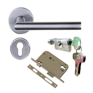 มือจับ MORTISE YALE SN001 3 ชิ้น/ชุด MORTISE LOCK SET YALE SN001 3IN1