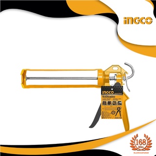 INGCO รุ่น HCG1709 ปืนยิงซิลิโคลน เครื่องยิงซิลิโคน ด้ามจับอลูมิเนียม ยาว 235 mm. (9 นิ้ว) โรตารี่ ทรงเปลื่อย