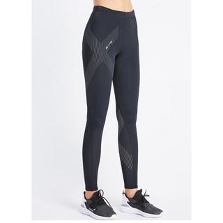 กางเกงรัดกล้ามเนื้อ EVS  Women Compression Tights DOT (ลายสกรีนสะท้อนแสง)