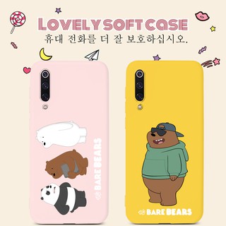 เคสโทรศัพท์ Xiaomi Mi 10 A3 8 9 9T Note10 Pro Lite Youth Pocophone F1 X2 F2 Pro Mi10 Mi8 Mi9 CC9E CC9 Pro Note 10 Lite Explorer Case หมีน่ารัก Colorful TPU Cover