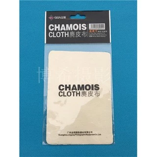 ผ้าชามัวร์ ผ้าเช็ดเลนส์ สำหรับทำความสะอาดเลนส์และฟิลเตอร์ Chamois Cloth for lens and filter