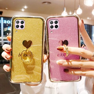 เคส-Ring Holder For Samsung A53 5g A03S A02 A02S AA72 A71 A32 A52 A51 A32 A12 A42 A02S A21S A31 A10 A30 A50 A70 A30 A20 Note10 S20