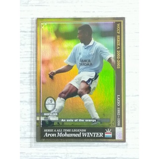 การ์ดฟุตบอลนักเตะตำนาน PANINI WCCF SERIE A LEGEND 2002-2003 (จำหน่ายแยกใบ)