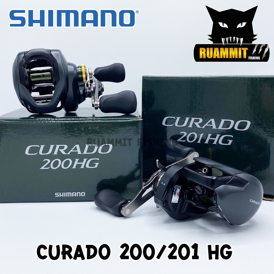 รอกหยดน้ำชิมาโน่ SHIMANO CURADO 200/201 KHG หมุนขวา/หมุนซ้าย (รอบ 7.4:1)