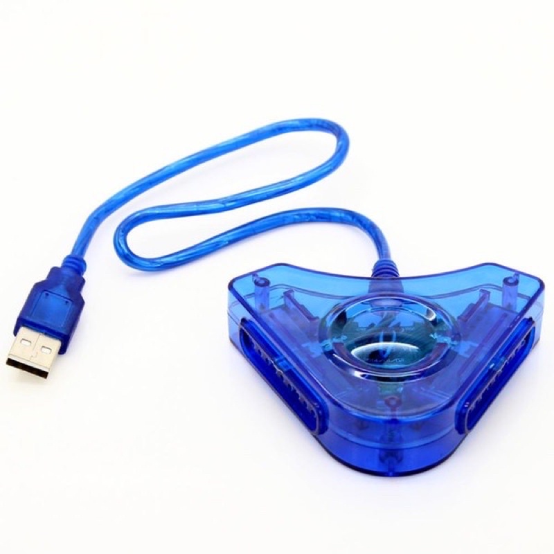 USB TO JOYSTICK PLAY PS2 ตัวแปลงจอยเกมส์ เพล์ เป็ย usb pc