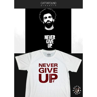 เสื้อยืดลายการ์ตูน ลิเวอร์พูล(Liverpool) Never give up red and black