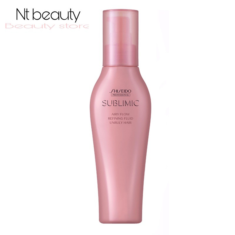 Shiseido Sublimic airy flow fluid 125ml/อาหารผมชิเชโด้