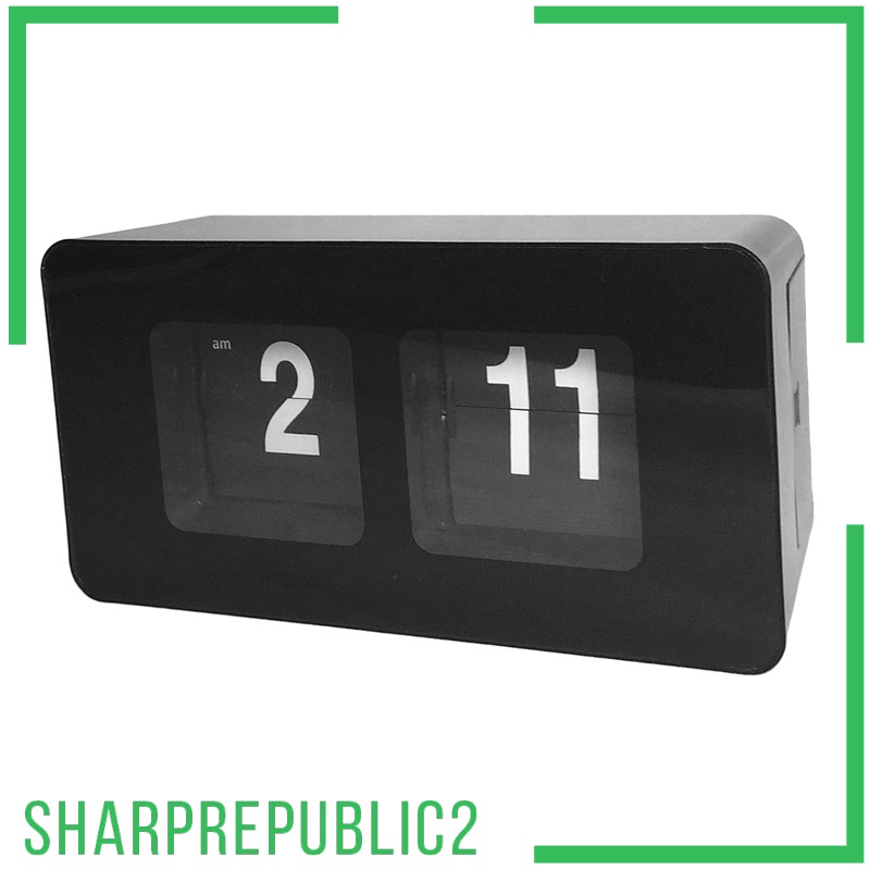 [SHARPREPUBLIC2] นาฬิกาดิจิทัลตั้งโต๊ะ สไตล์วินเทจ
