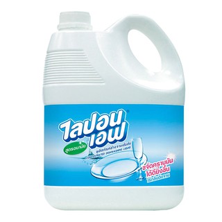 ✨นาทีทอง✨ ไลปอนเอฟ น้ำยาล้างจาน สูตรอนามัย 3600 มล. Lipon F Dishwashing Liquid 3600 ml Gallon