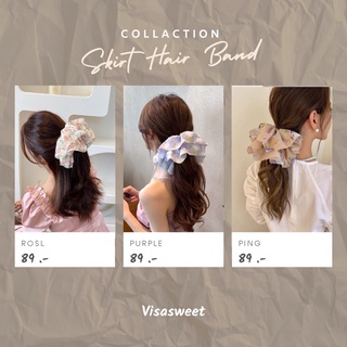 skirt hair band ยางมัดผมเกาหลี ยางมัดผมยักษ์ ยางมัดผมใหญ่