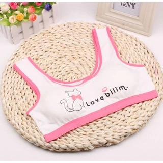 #082 !!SALE!! สาวน้อยวัยรุ่น ชุดชั้นใน มีฟองน้ำค่ะ แมว W COK