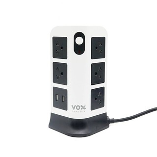 ปลั๊กไฟ VOX มาตรฐาน มอก. รุ่น NV-T2112U(สินค้า 1 ชิ้นต่อ 1 คำสั่งซื้อ)