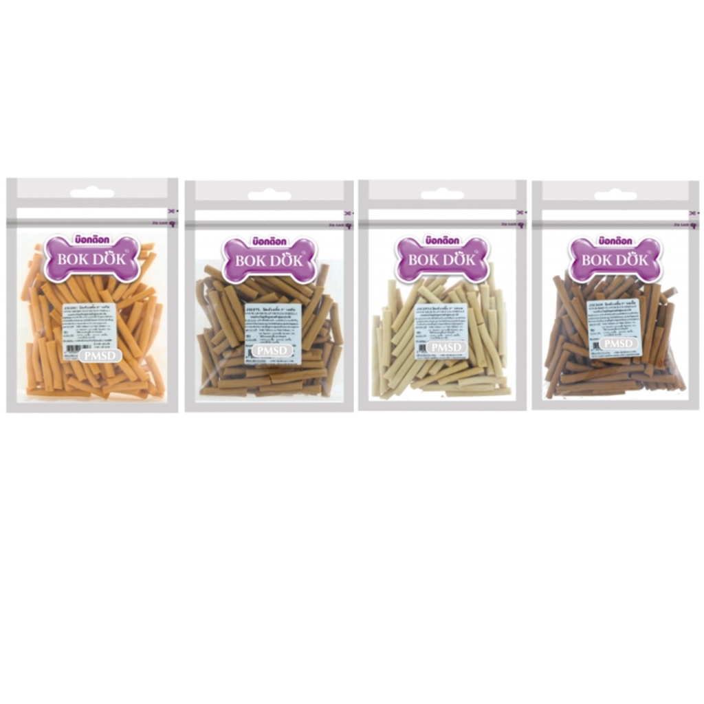 Bok Dok ชิกเก้นสติ๊ก 2-3 นิ้ว 300 G Chicken Stick Dog Treats ขนมสุนัข