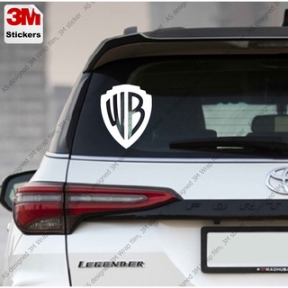 สติ๊กเกอร์ 3M ลอกออกไม่มีคราบกาว warner brother Removable 3M sticker, สติ๊กเกอร์ติด รถยนต์ มอเตอร์ไซ