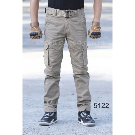 กางเกงคาร์โก้ รุ่น5122 ผู้ชายใส่ รูปที่ 5