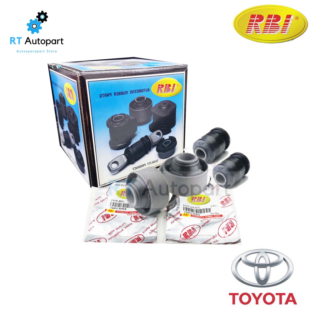 RBI บูชปีกนก Toyota  AE111 AE112 AE110 / บูชปีกนกล่าง AE ไฮทอล์ค 48655-12120 / 48654-12090