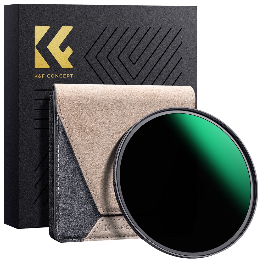 K&F Concept กรอบทองแดง Nano-X PRO 67/72/77/82/95mm ND1000 (10 Stop) Fixed ND Filter Neutral Density 