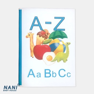 สมุดคัดตัวอักษร  A - Z พร้อมภาพประกอบคำศัพท์