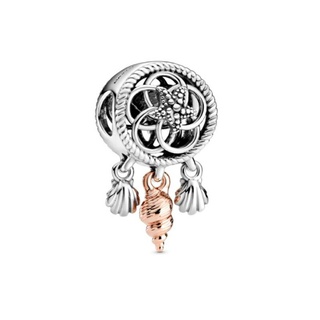 (พร้อมส่ง)*New*Pandora Openwork Seashell Dreamcatcher Charm