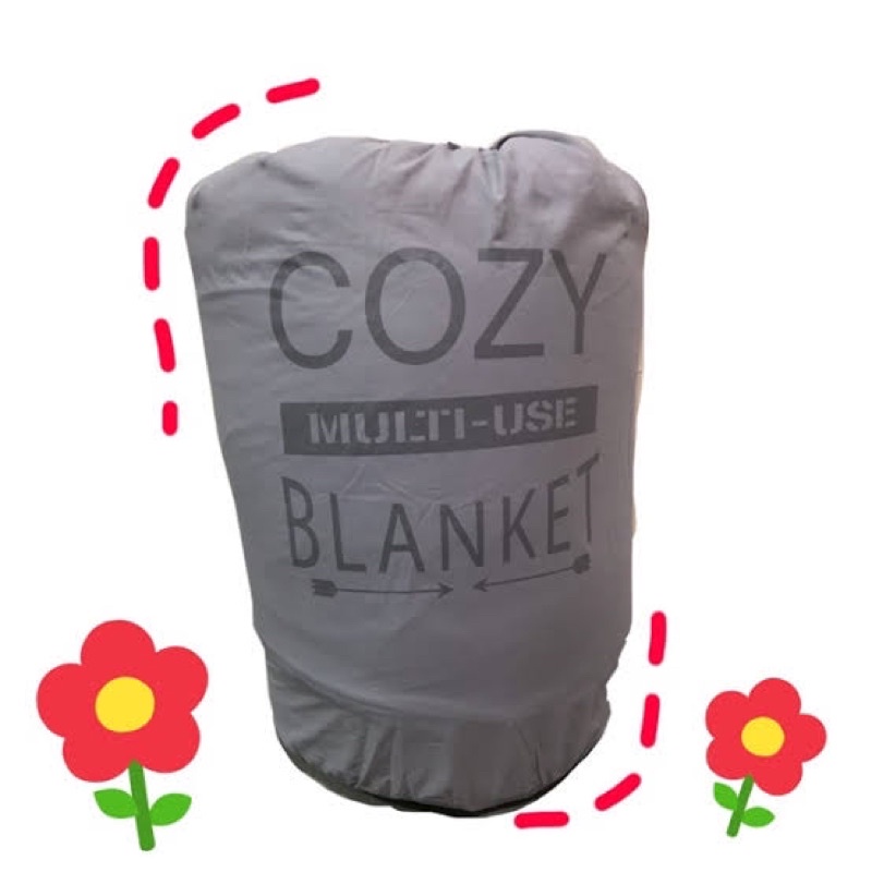 ถุงนอน/ผ้าห่มอเนกประสงค์ พร้อมหมอนหนุน Besico กางเต้นท์