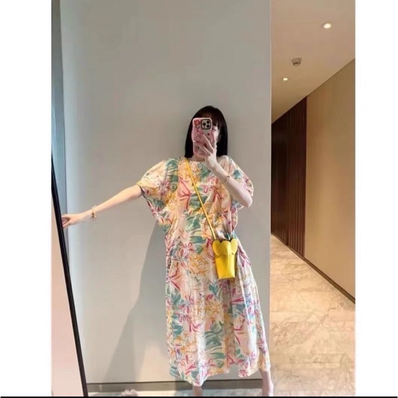 pizza outfit เดรสสไตล์มินิมอล ด้วยเนื้อผ้าธรรมชาติคอตตอน รูปที่ 2