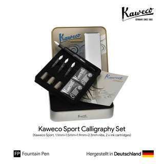 Kaweco Sport Calligraphy Set - ชุดปากกาคาเวโก้สปอร์ตสำหรับอักษรประดิษฐ์ (ปากกา + หัวปากกา 4 ขนาด)