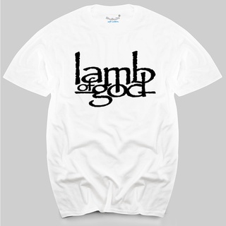 เสื้อยืดผ้าฝ้าย พิมพ์ลาย HenSeWTs Shop Lamb of God สีดํา แฟชั่นฤดูร้อน สําหรับผู้ชาย900338