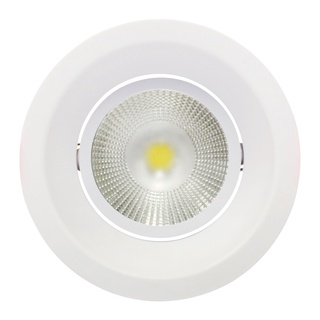 EVE โคมไฟฮาโลเจน LED 8W แสงขาว(DL) ขนาด 3 นิ้ว 090/024 ทรงกลม สีขาว