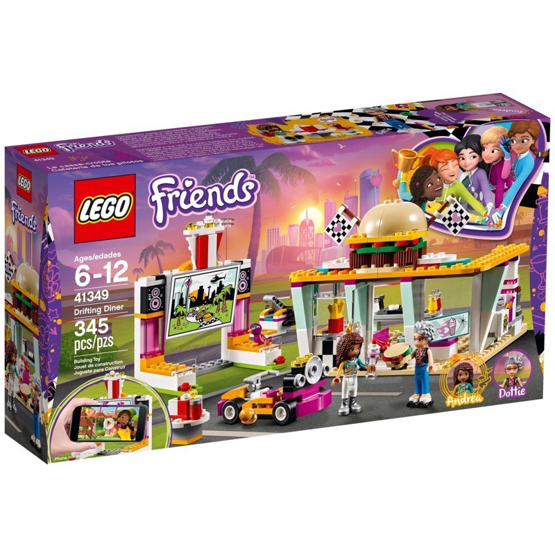 เลโก้แท้ LEGO Friends 41349 เลโก้ Drifting Diner