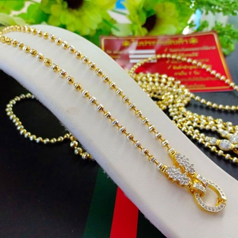 เครื่องประดับ สร้อยคออิตาลี มี 2 แบบให้เลือก (1 เส้น) FSH สร้อยคอผู้หญิง สร้อยคอผู้ชาย