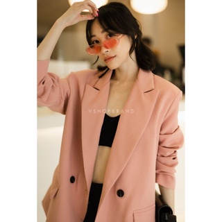 พร้อมส่ง💙 2color💓Oversize Blazer💙 v 4432