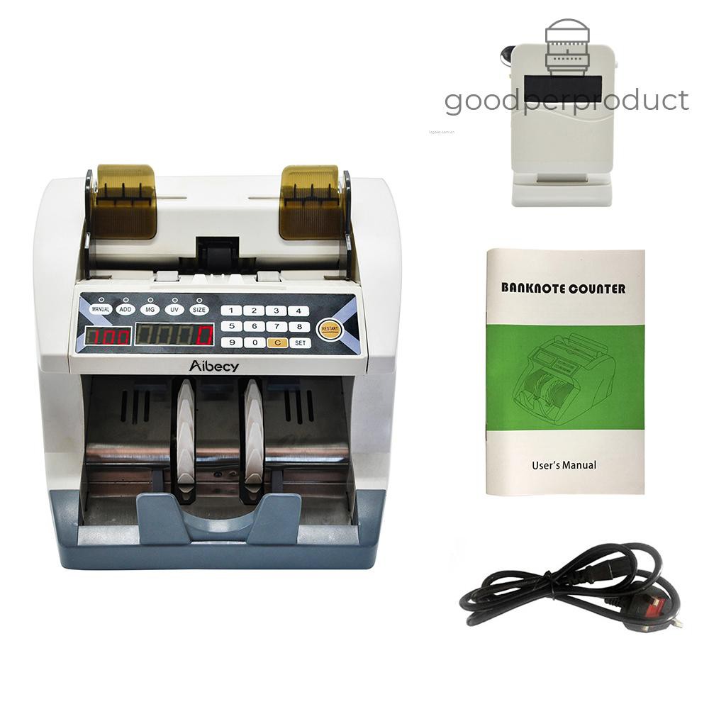 เครื่องนับธนบัตร และ ตรวจธนบัตรปลอม Bill Counter รุ่น 5800D UV/MG LCD
