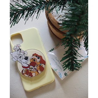 Griptok Lady and the tramp (family) - Popsocket /Griptok/iring/ตัวติดมือถือ/ไอริง/ตัวป๊อปติดมือถือ