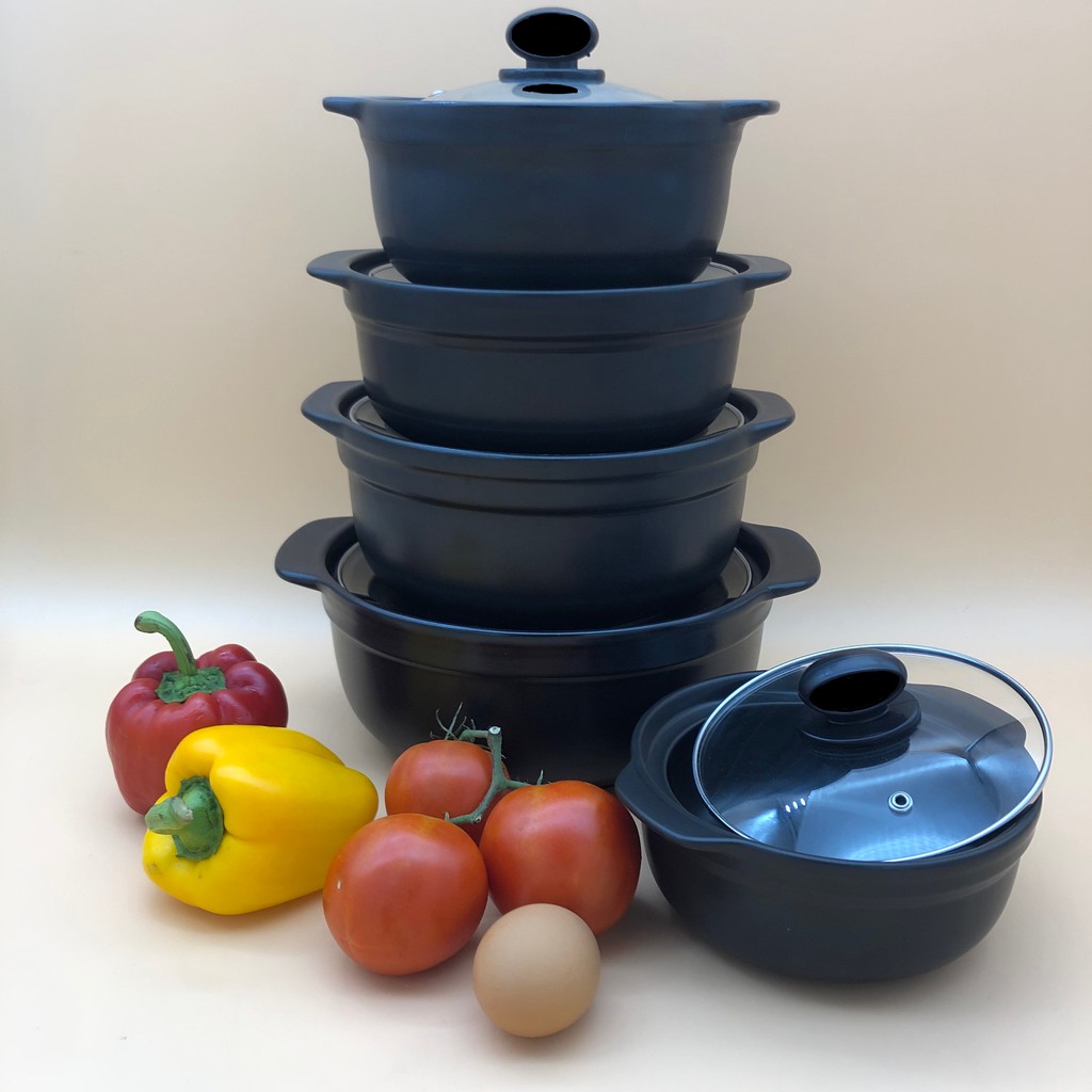 หม้อดินเผา โปรดดูรายละเอียดก่อนสั่งซื้อ ใช้กับเตาแก๊สและเตาถ่านได้ ขนาด 0.5ลิตร/1ลิตร/1.5ลิตร/2.0ลิตร/2.8ลิตร หม้อเกาหลี