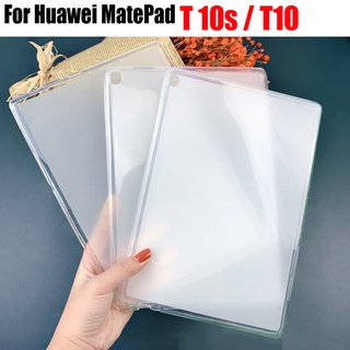 แท็บเล็ตเคสสำหรับหัวเหว่ย MatePad T10S 10.1 " / T10 9.7" Jelly เคสโทรศัพท์แบบซิลิโคน Huawei Mate Pad T 10S Soft TPU ฝาหลัง