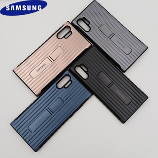 Samsung Note 10/Note 10 Plus เคสตั้งได้ ทนทาน ขาตั้งเกราะ สําหรับ Galaxy Note 10+ อุปกรณ์ป้องกันที่ดีที่สุด