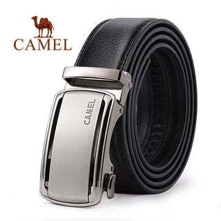 Camel เข็มขัด ชนิดหนังวัวแท้ คุณภาพสูง สำหรับผู้ชาย