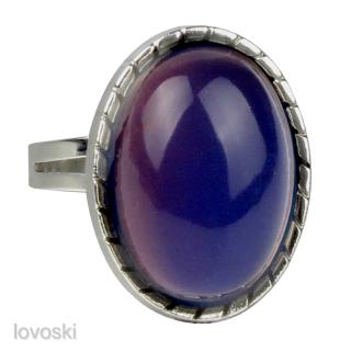 Adjustable Awesome Vintage Oval Mood Ring Finger Ring Color Change Jewelry