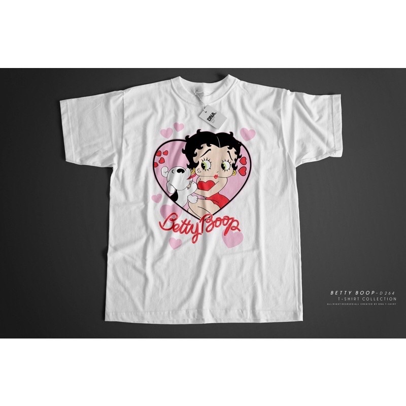 🌈Style💖เสื้อยืดเบตตี้Oversize”พร้อมส่ง”💖ผ้าคอตตอนนิ่ม อก42-44”