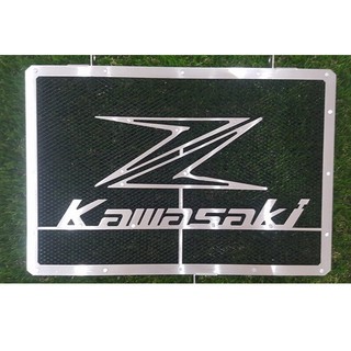 การ์ดหม้อน้ำ Kawasaki Z800, Z1000, Ninja 1000, Versys 1000 Radiator guard (Black)